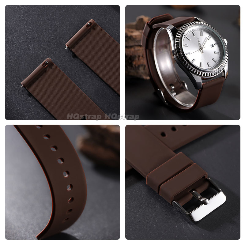 Silicone Strap 12mm 14mm 16mm  - огляд і ціна Canvas Strap Watch
