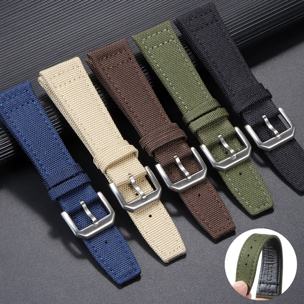 Nylon Canvas Watch Strap for I - огляд і ціна Canvas Strap Watch