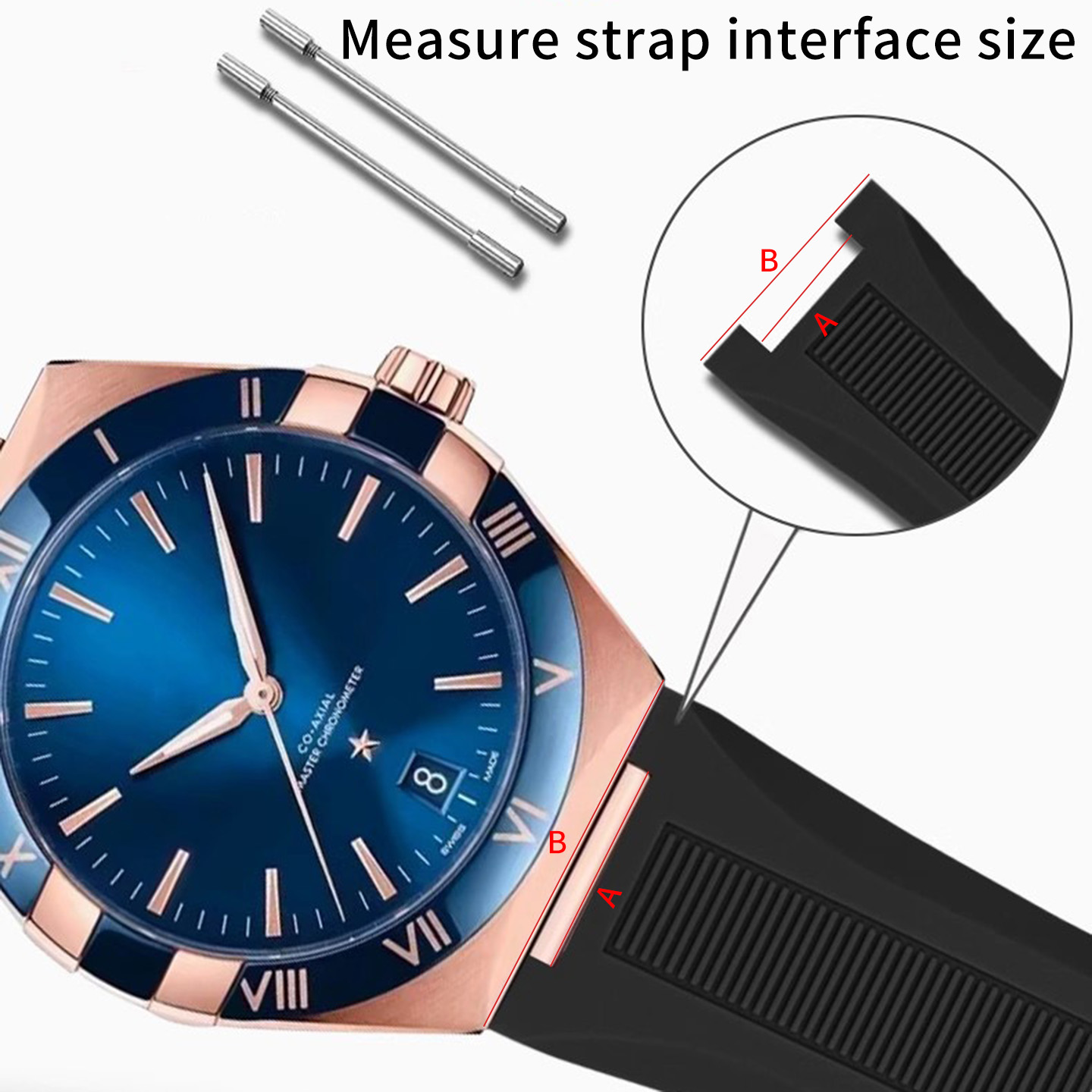 Notched silicone rubber watch  - огляд і ціна Rubber Strap Diver