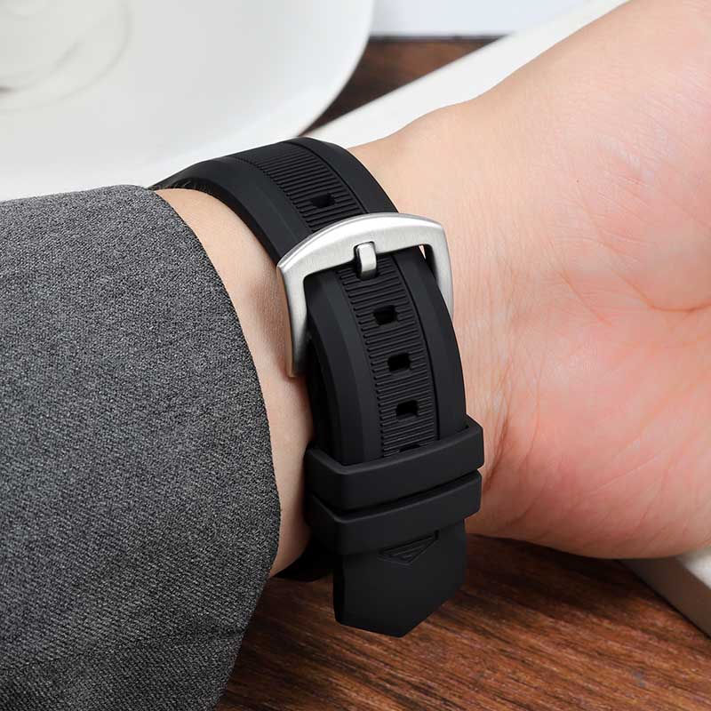 Notched silicone rubber watch  - огляд і ціна Rubber Strap Diver