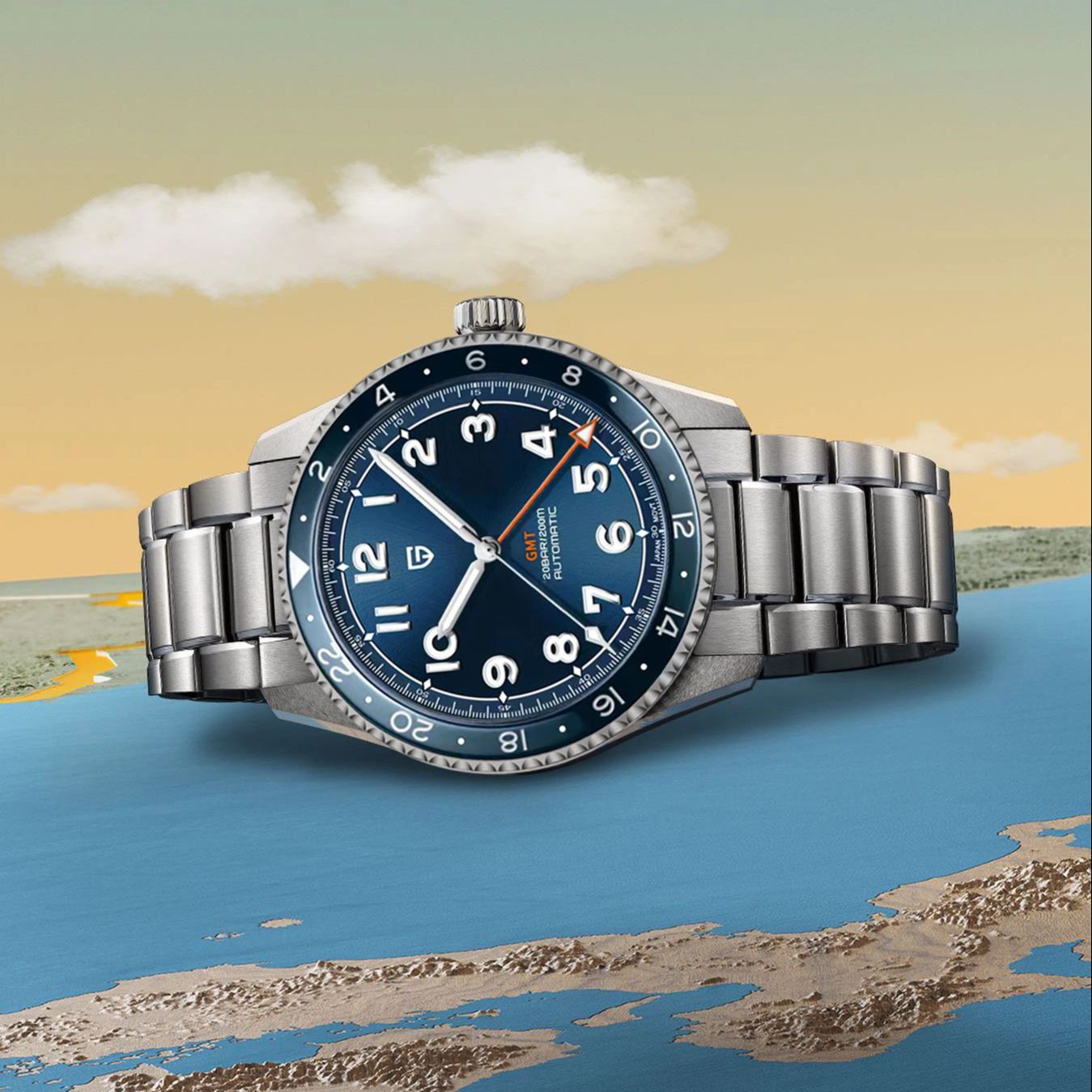 PAGANI DESIGN 40mm Mens Automa - огляд і ціна Rolex Watch Submariner