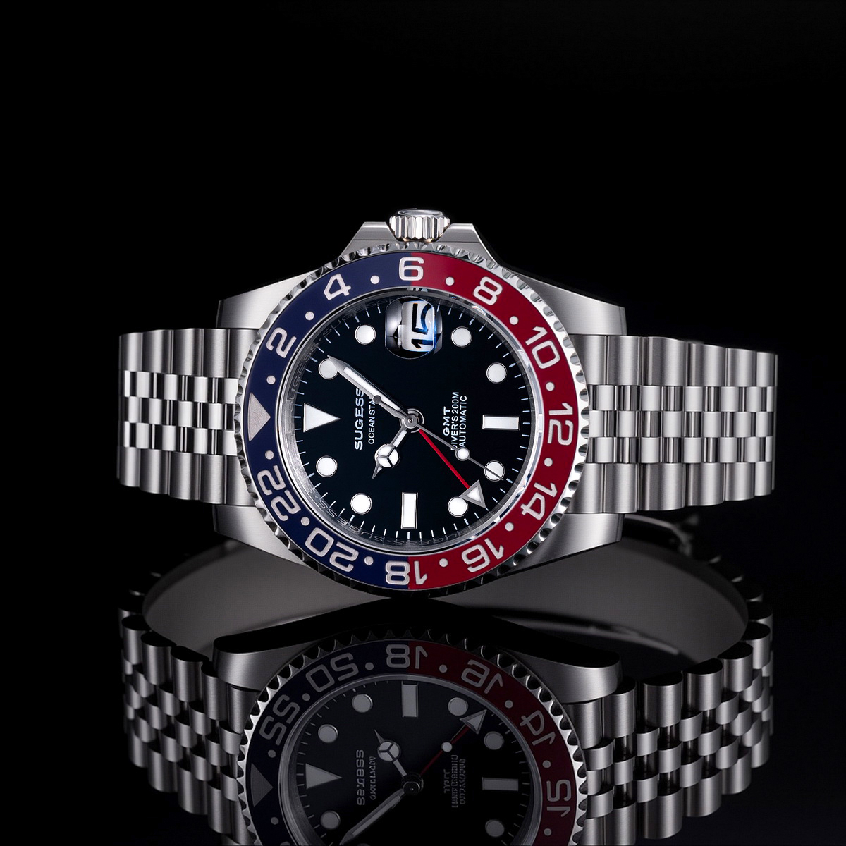 Sugess GMT Diving Watch of Men - огляд і ціна Rolex Watch Submariner