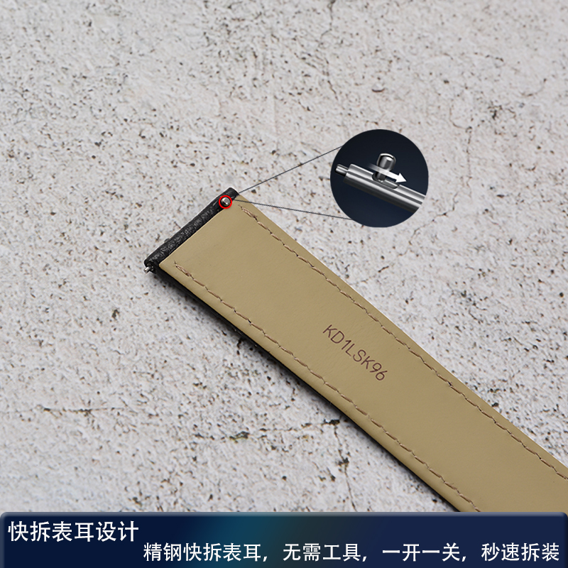 Genuine Leather Watch Strap fo - огляд і ціна Cartier Watch Tank