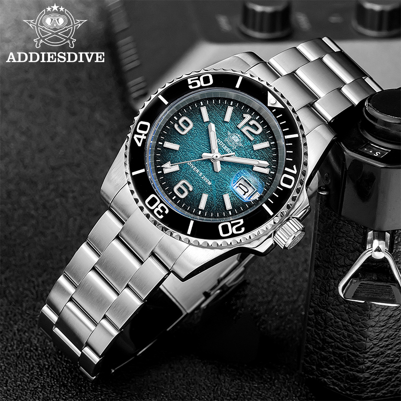 ADDIESDIVE AD2513 Ceramic Beze - огляд і ціна Rolex Watch Submariner