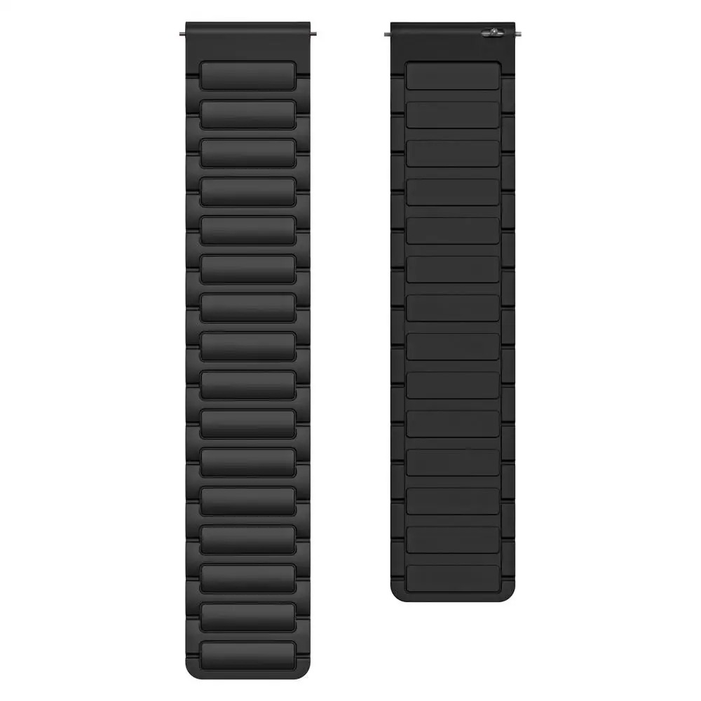 20mm 22mm Magnetic Silicone St - огляд і ціна Silicone Watch Band 22Mm