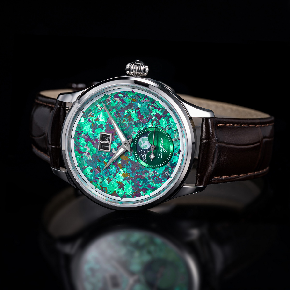 Sugess Watch of Men Moonphase  - огляд і ціна Seiko Watch Presage