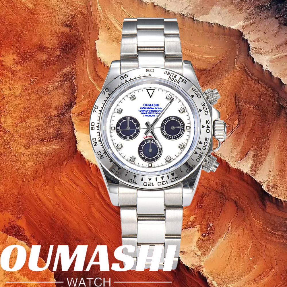 Luxury VK63 Watches Sapphire G - огляд і ціна Stainless Bracelet Diver
